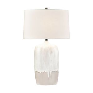 Ruthie  Table Lamp in White Glazed by ELK Home