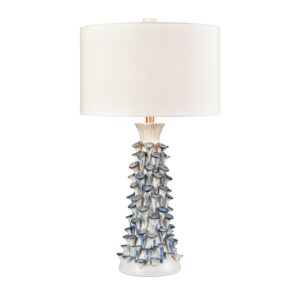 Habel LED Table Lamp in White Glazed by ELK Home