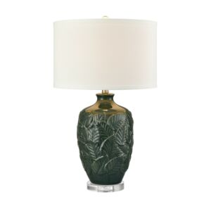 Goodell  Table Lamp in Green Glazed by ELK Home