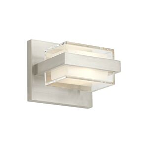 Kamden 5" 1-Light Integrated LED Bath Vanity in Natural Brass