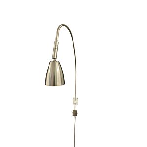 Arch LED Picture Light in Satin Nickel by House of Troy