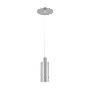 Sottile LED Pendant in Polished Stainless Steel by Visual Comfort Modern