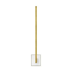 Klee 30" 1-Light Integrated LED Wall Sconce in Natural Brass