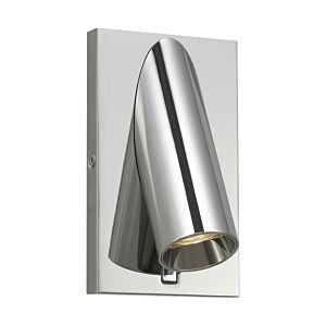 Ponte 5" 1-Light Integrated LED Wall Sconce in Polished Nickel