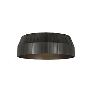 Bling LED Flushmount in Plated Dark Bronze by Visual Comfort Modern