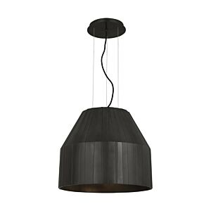 Bling LED Pendant in Plated Dark Bronze by Visual Comfort Modern