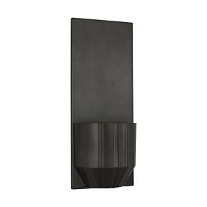 Bling Medium " 1-Light Integrated LED Wall Sconce in Plated Dark Bronze