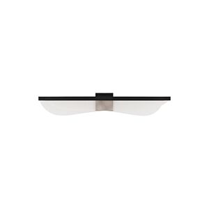 Nyra LED Bath Vanity in Nightshade Black by Visual Comfort Modern