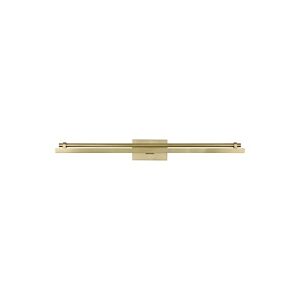 Kal 2" 1-Light Integrated LED Picture Light in Natural Brass