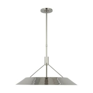 Sospeso 1-Light LED Pendant in Polished Nickel