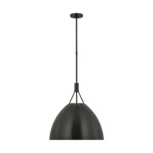 Sospeso 1-Light LED Pendant in Dark Bronze