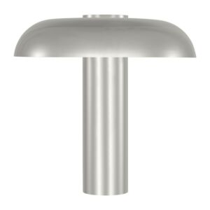 Louver LED Table Lamp in Polished Nickel by Visual Comfort Modern