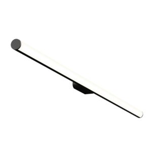 Fino 1-Light LED Bathroom Vanity Light Bar in Satin Black