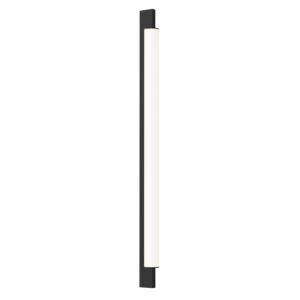 Keel 1-Light LED Bathroom Vanity Light Bar in Satin Black