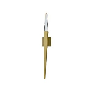 The Original Aspen One Light Wall Sconce in Brushed Brass by Avenue Lighting