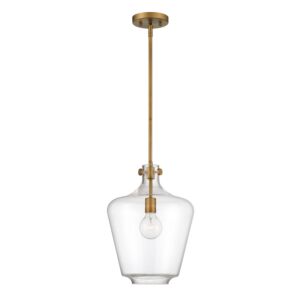 Daydream 1-Light Pendant in Old Satin Brass