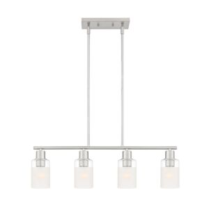 Cedar Lane 4-Light Island Pendant in Brushed Nickel