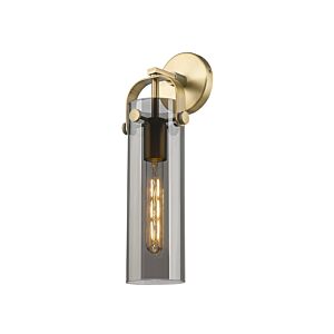 Downtown Urban 1-Light Sconce in Gold, Champ, Gld Leaf