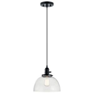 Avery 1-Light Mini Pendant in Black