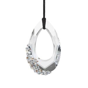 Trinity LED Mini Pendant in Polished Chrome by Schonbek Forever