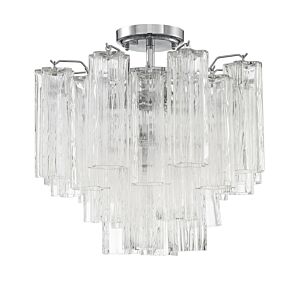 Addis 4-Light Semi-Flush Mount in Polished Chrome