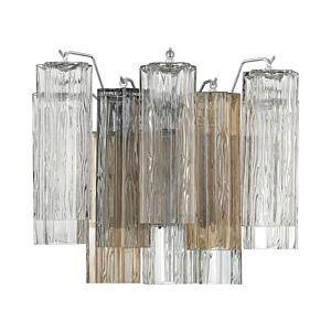 Addis 2-Light Wall Sconce in Polished Chrome