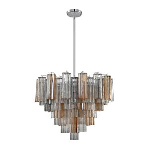 Addis 12-Light Chandelier in Polished Chrome