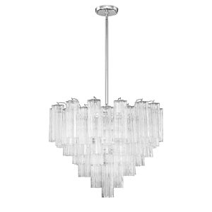 Addis 12 Light Chandelier in Polished Chrome by Crystorama