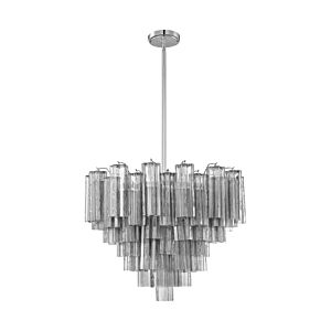 Addis 12-Light Chandelier in Polished Chrome