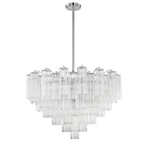 Addis 16-Light Chandelier in Polished Chrome