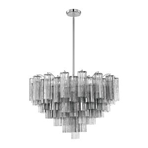 Addis 16 Light Chandelier in Polished Chrome by Crystorama