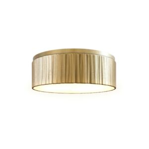 Kensington LED Flush Mount in Vintage Brass