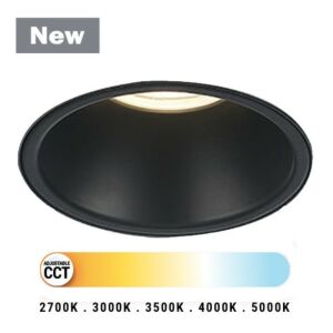 Midway LED Downlight in Black by Eurofase