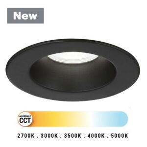 Midway LED Downlight in Black by Eurofase