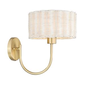 Erma BCB 1-Light Wall Sconce in Brushed Champagne Bronze