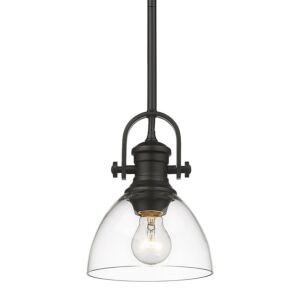 Hines 1-Light Mini Pendant in Matte Black