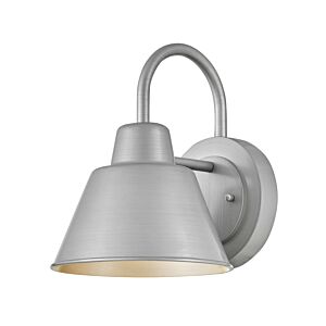 Wes 1-Light LED Gooseneck Barn Light in Antique Brushed Aluminum