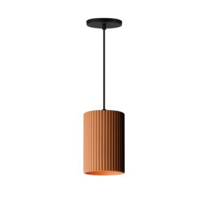 Souffle 1-Light LED Pendant in Terra Cotta