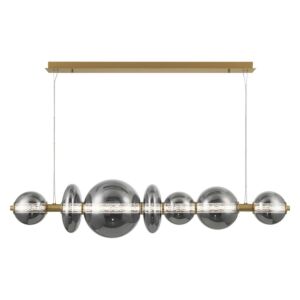 Atomo 1-Light LED Chandelier in Gold