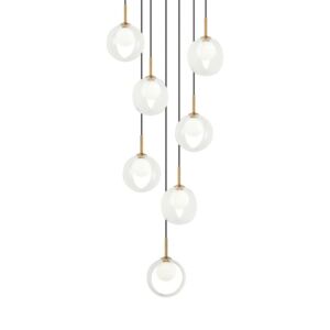 Delcia LED Pendant in  by Matteo Lighting