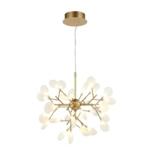 Hydragea Bloom 30-Light LED Pendant