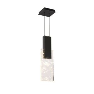 Tryst LED Mini Pendant in Black by Schonbek Beyond