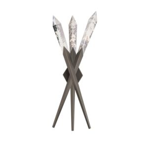 Solitude LED Wall Sconce in Antique Nickel by Schonbek Beyond