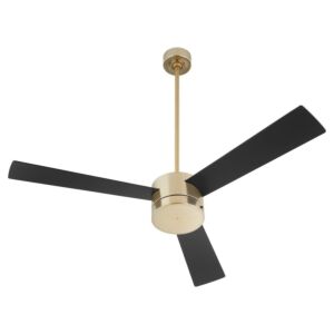 Allegro 52" Ceiling Fan in Aged Brass by Oxygen Lighting