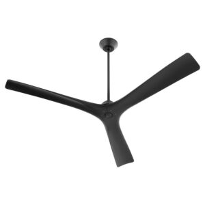 Mecca 64" Ceiling Fan in Black by Oxygen Lighting