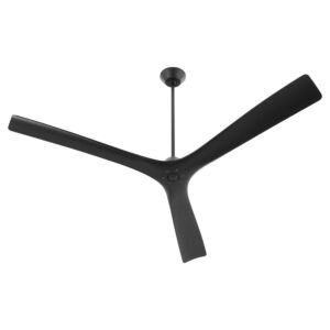 Mecca 72" Ceiling Fan in Black by Oxygen Lighting