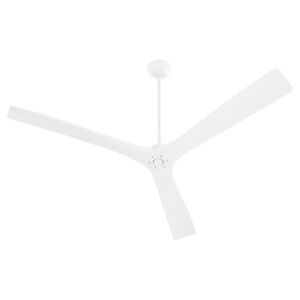 Mecca 72" Ceiling Fan in White by Oxygen Lighting