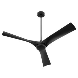 Ridley 58" Ceiling Fan in Black by Oxygen Lighting