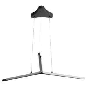 Estrella LED Pendant in Black by Oxygen Lighting