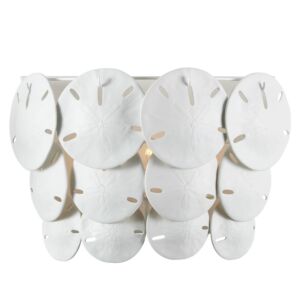 Marjorie Skouras  Wall Sconce in Sugar White by Currey and Company